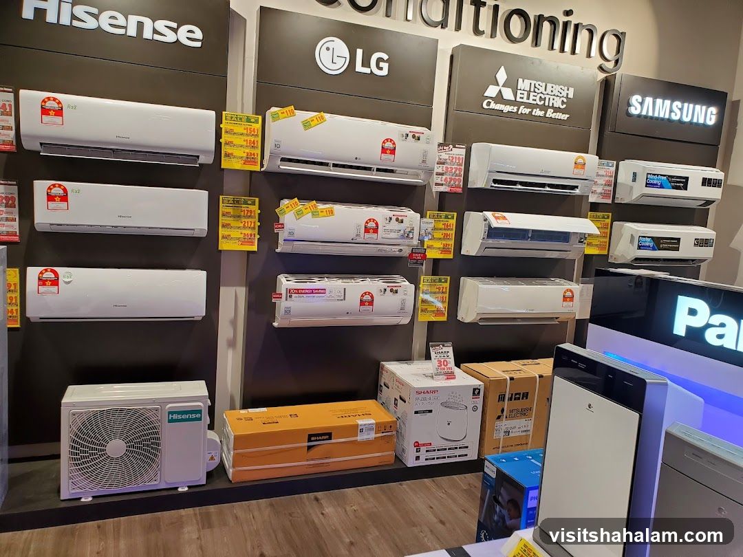 Air Conditioners Display