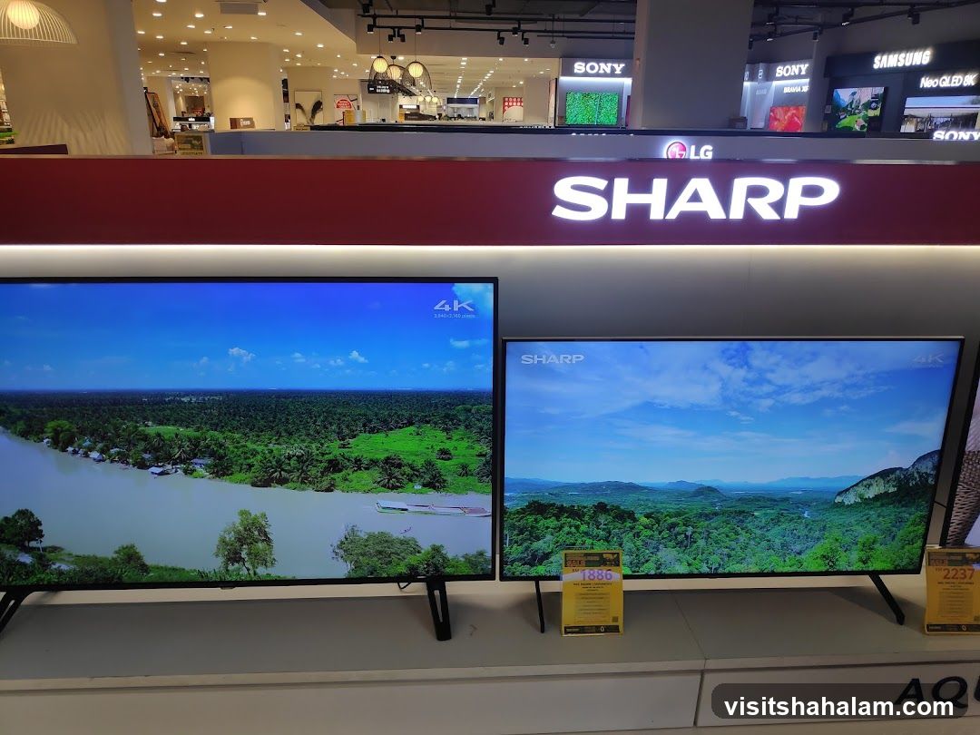 Televisions on Display