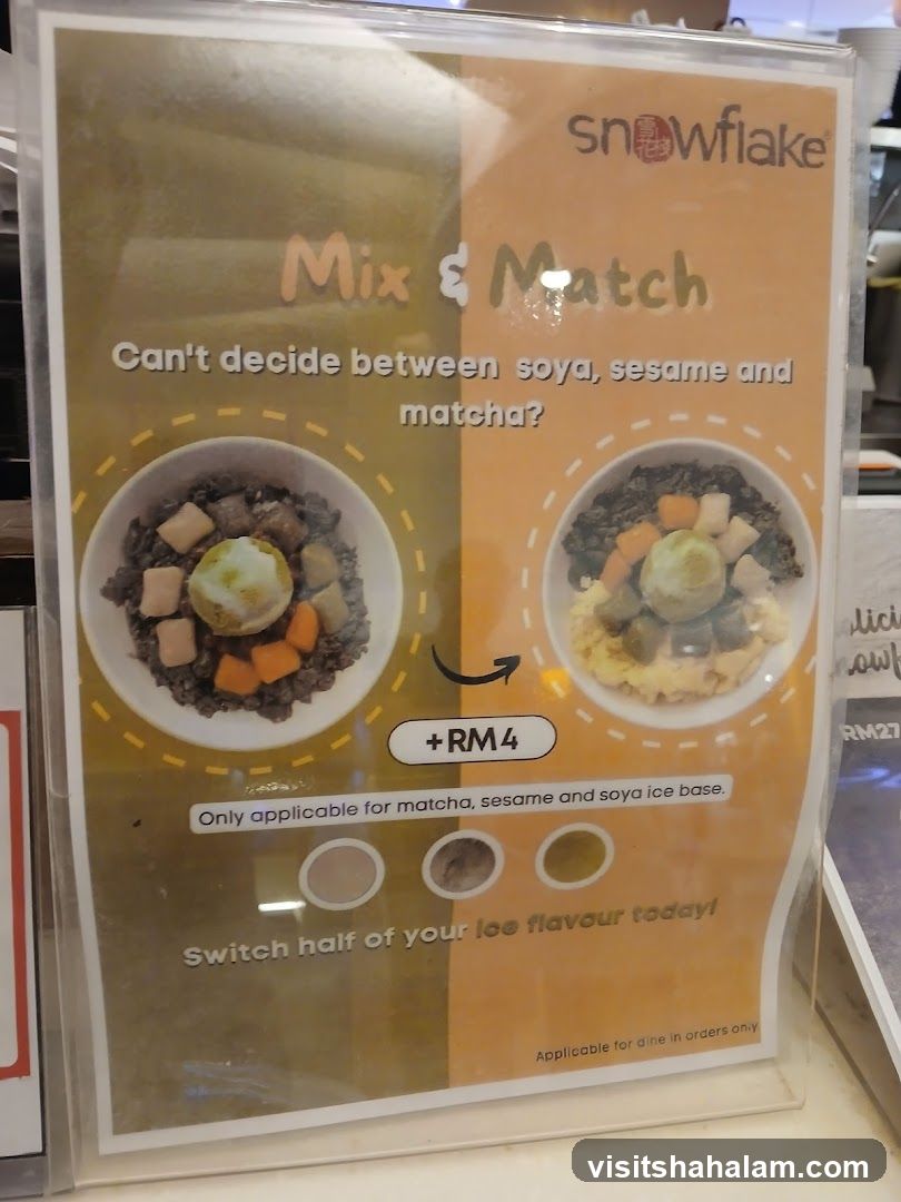 Snowflake Mix & Match Promotion