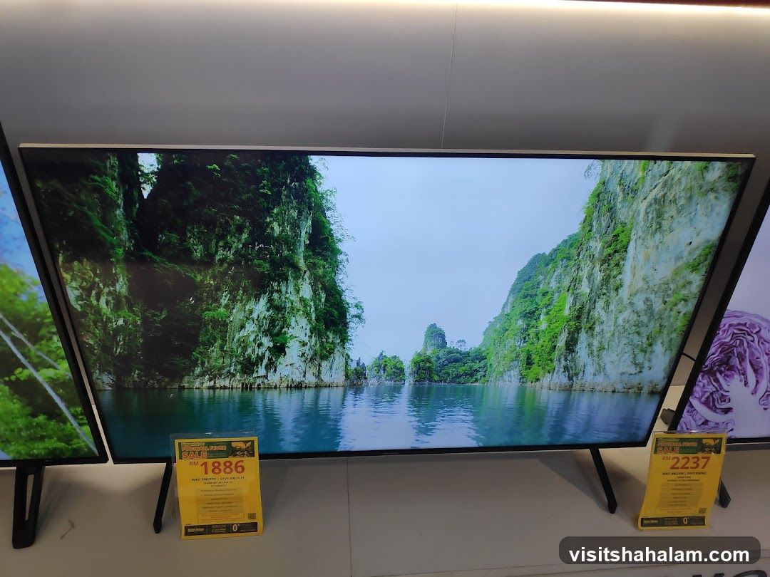 Televisions on Display