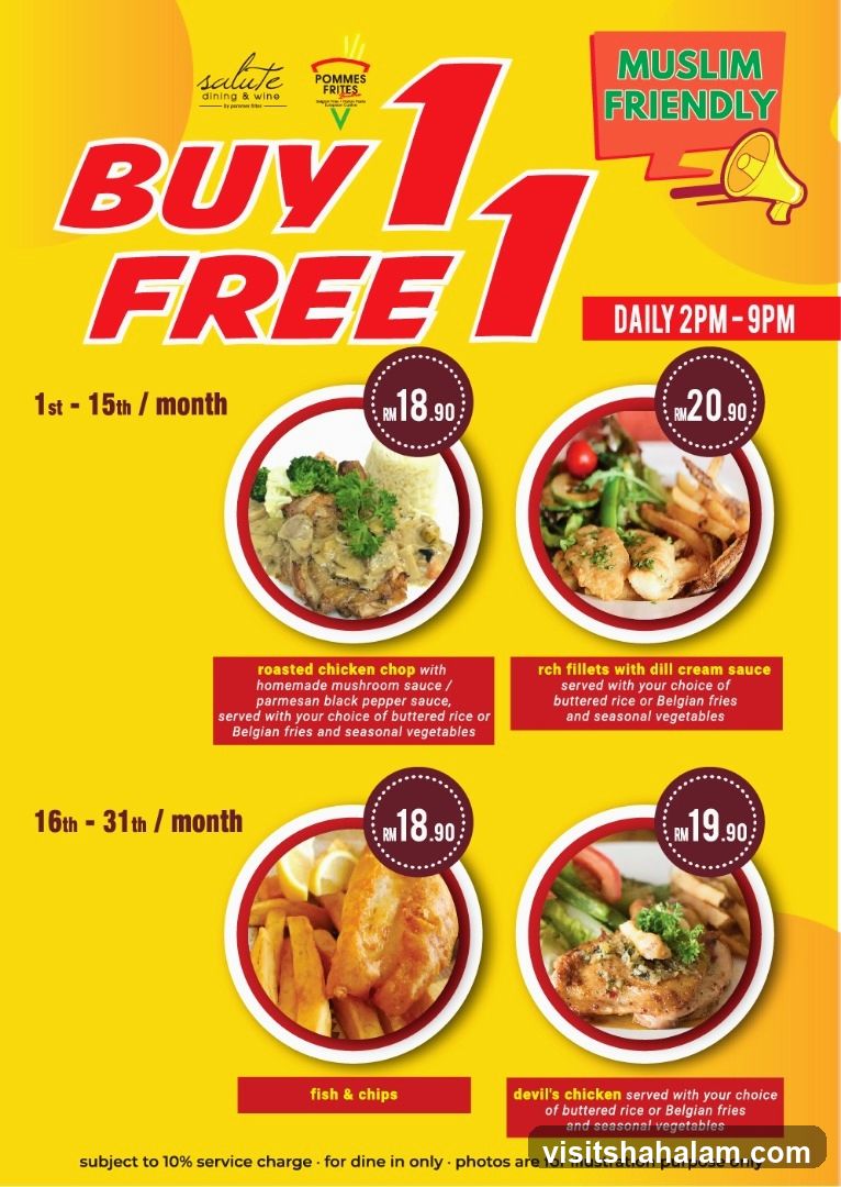 Buy 1 Free 1 Promotion