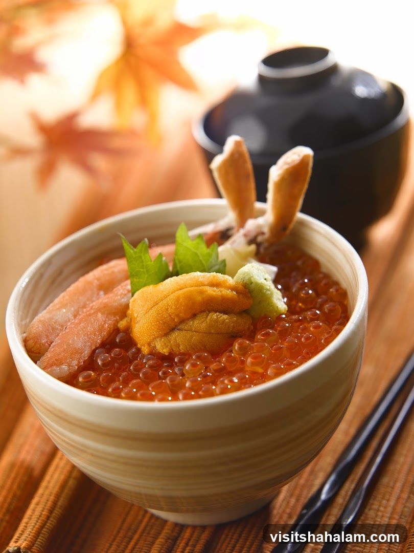 Seafood Donburi
