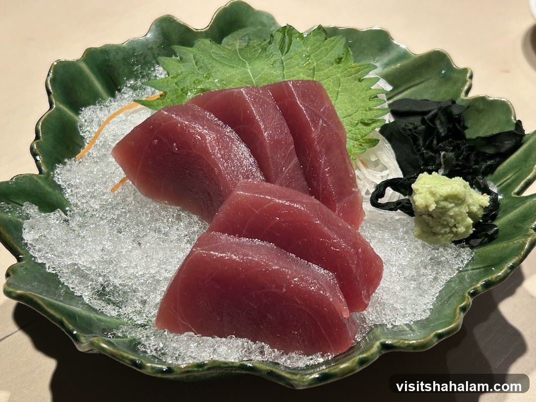 Tuna Sashimi Platter