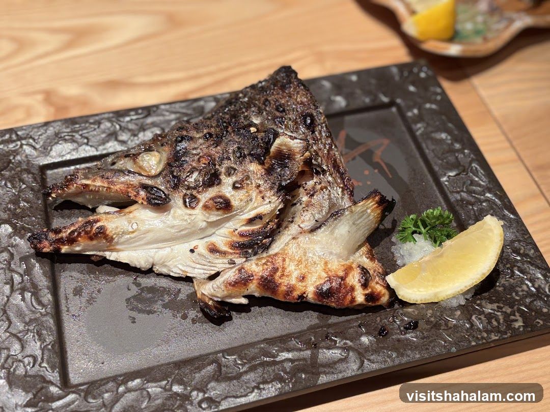 Grilled Fish Head