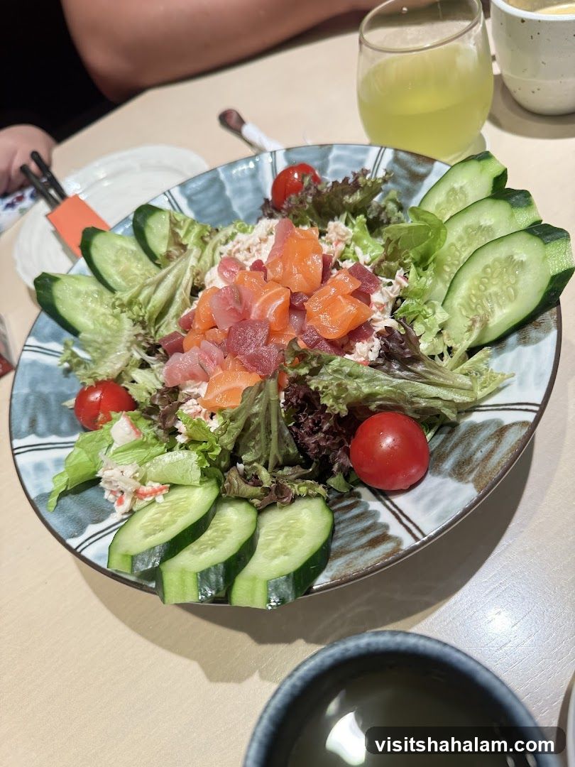 Sashimi Salad