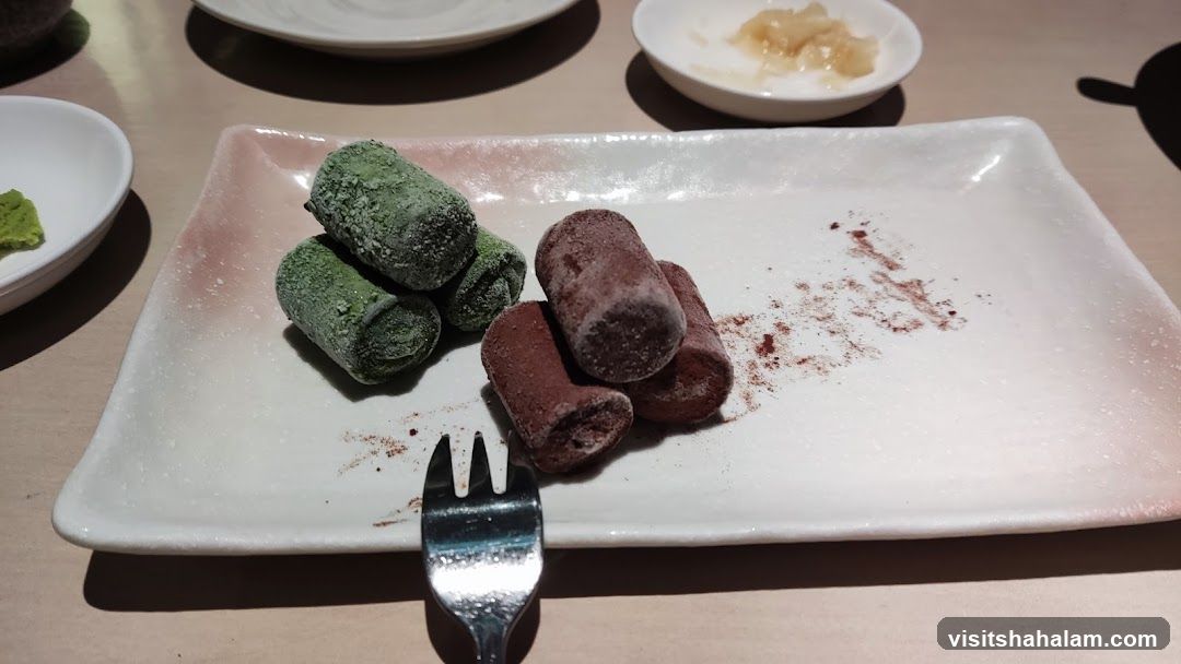 Dessert on a Plate