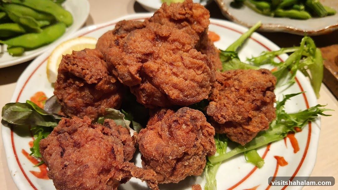 Fried Chicken and Edamame