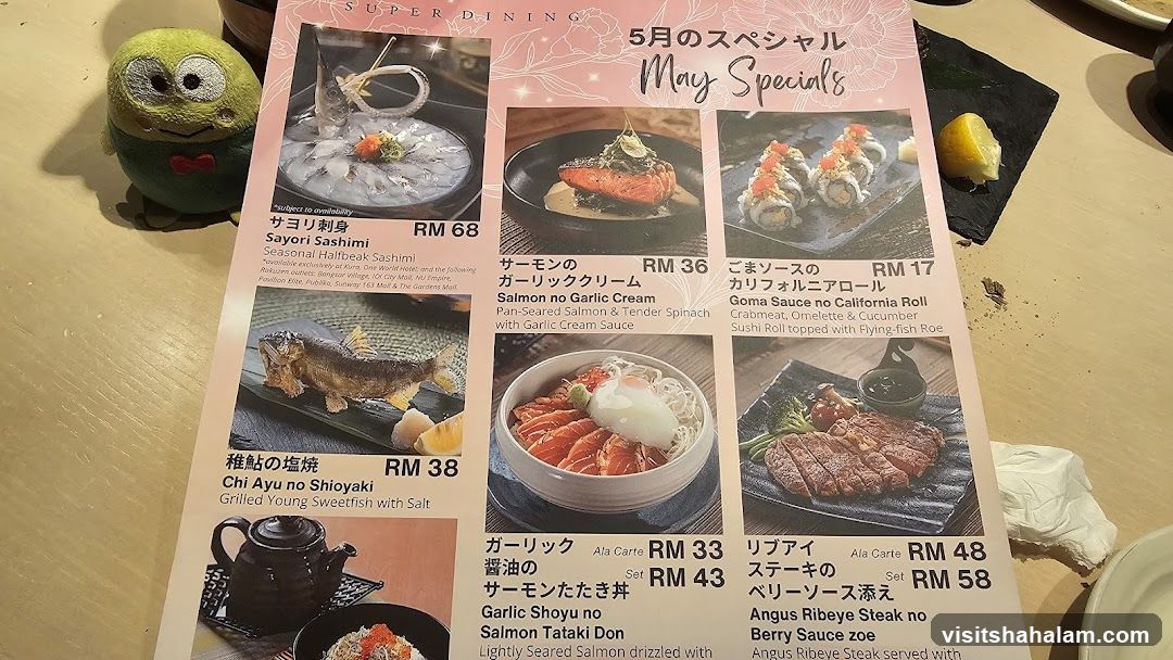 May Specials