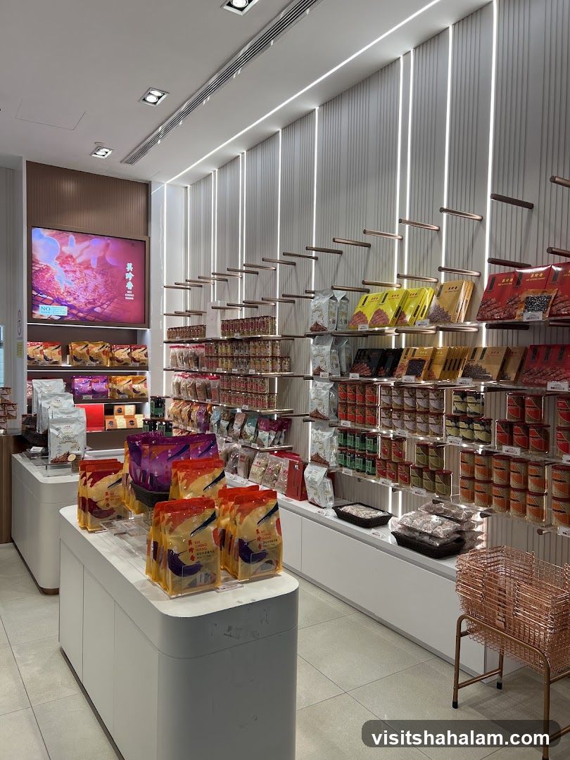 Gourmet Food Store Interior