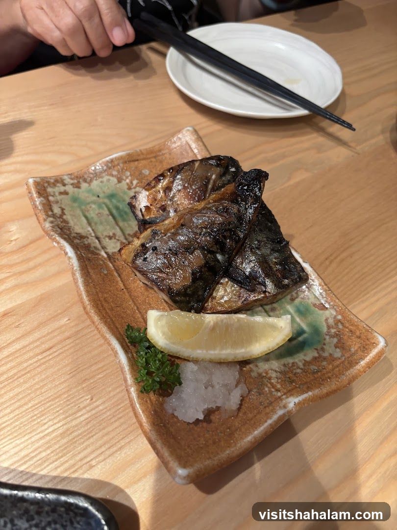 Grilled Fish with Lemon and Grated Radish