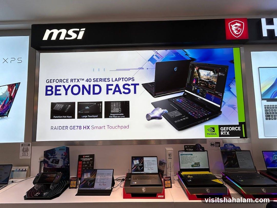 MSI Laptops Display