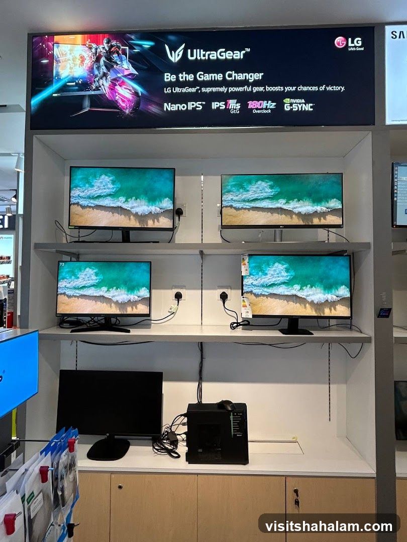 LG UltraGear Monitors Display