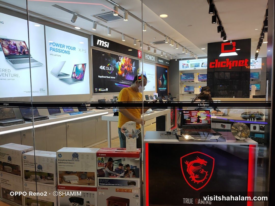 Computer Store Interior