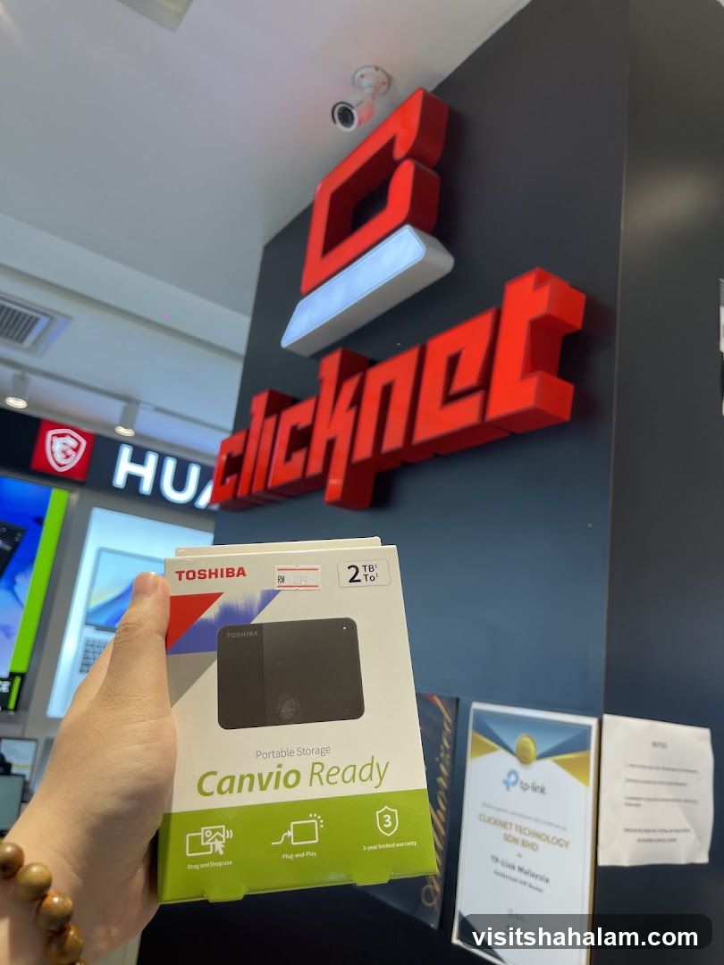 Toshiba Canvio Ready Portable Storage