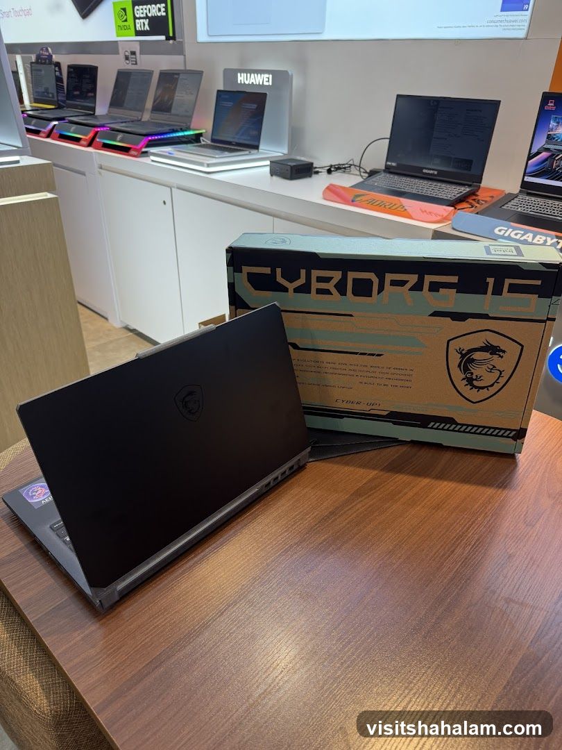 MSI Cyborg 15 Laptop Display