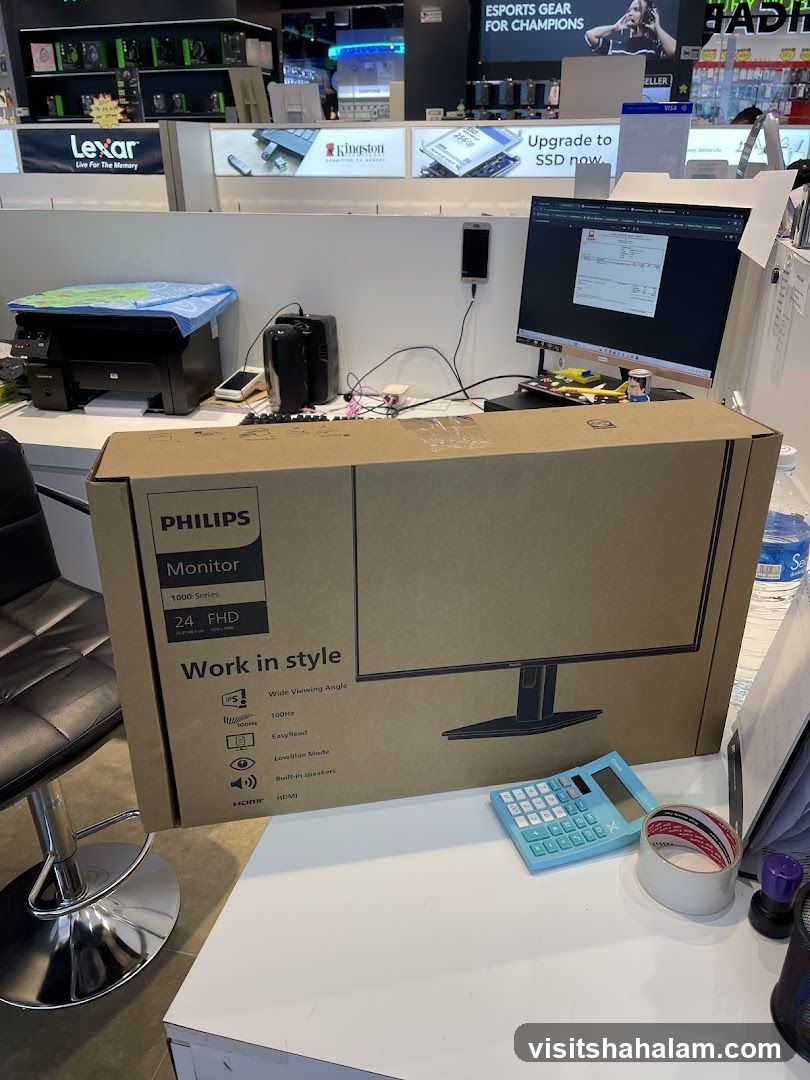 Electronics Store Display