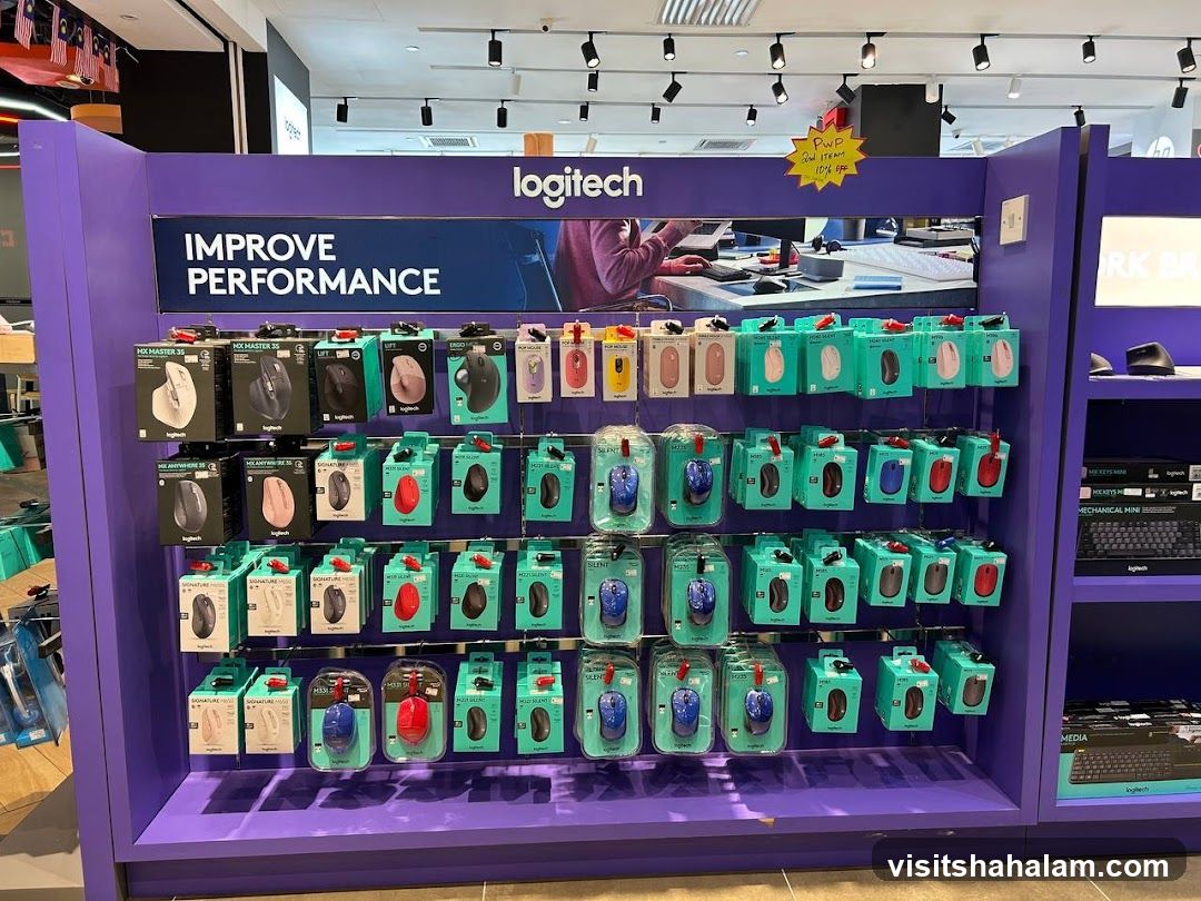 Logitech Computer Peripherals Display