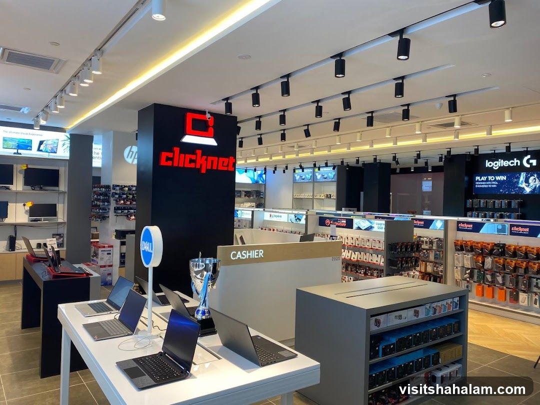 Electronics Store Interior
