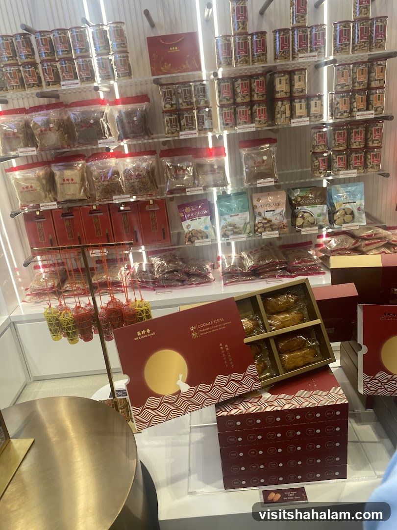 Assortment of Cookies and Snacks