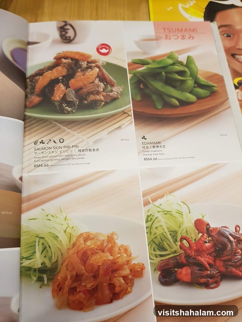 Tsunami Appetizers