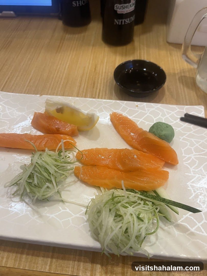 Salmon Sashimi