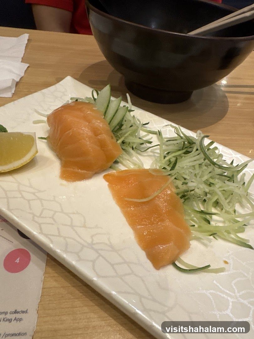 Salmon Sashimi