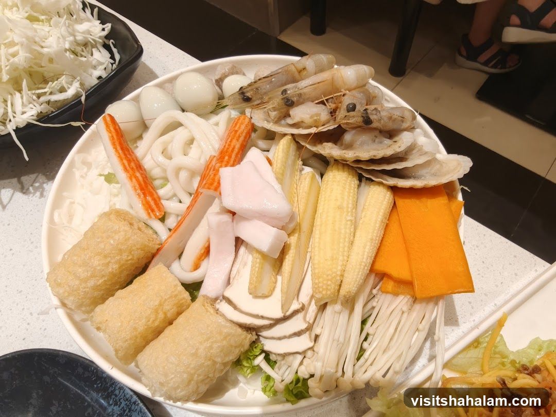Hot Pot Ingredients Platter