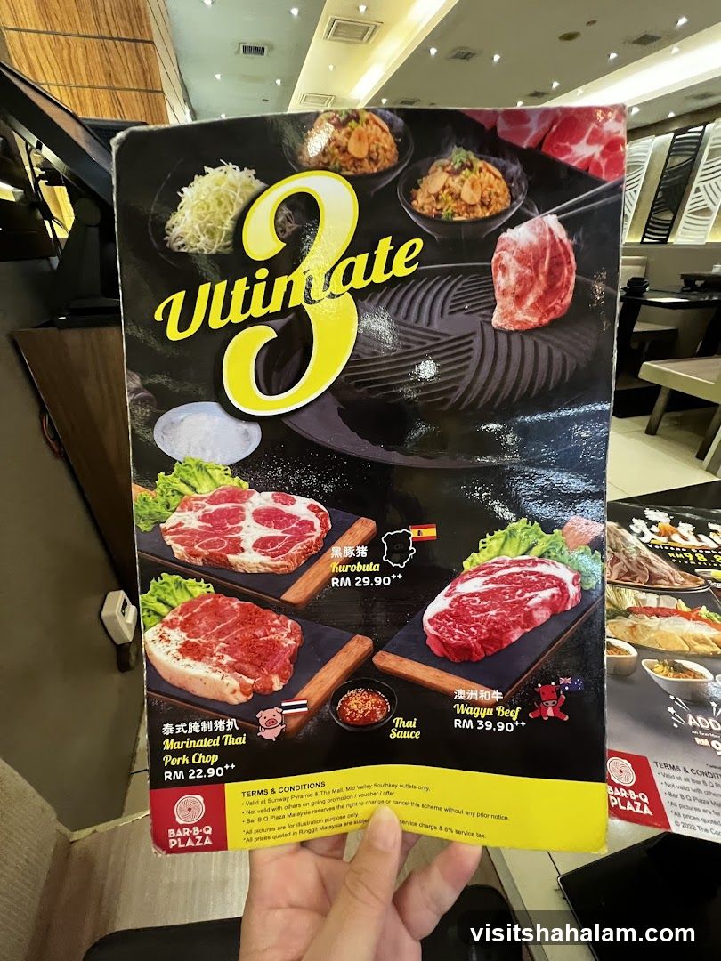 Bar-B-Q Plaza Menu