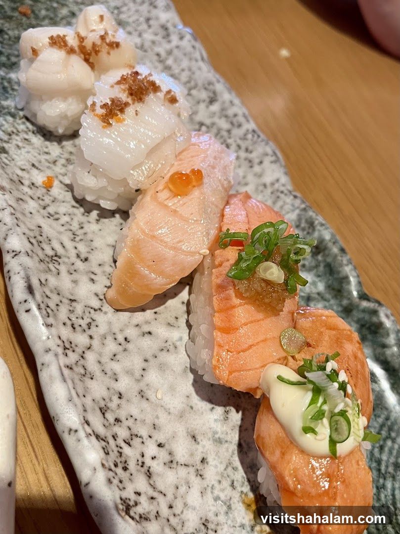 Assortment of Sushi