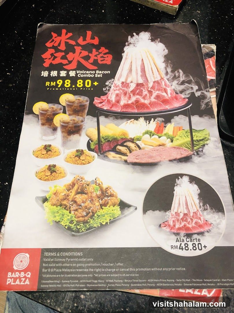 Volcano Bacon Combo Set