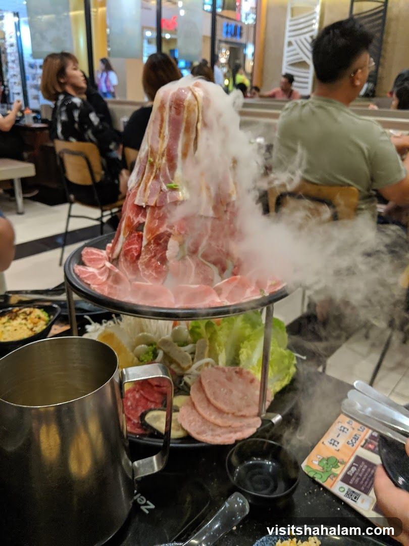 Meat Tower Hot Pot
