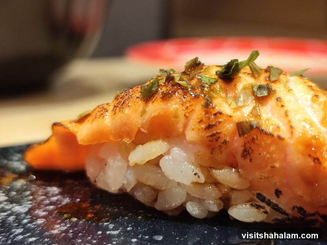 Seared Salmon Sushi