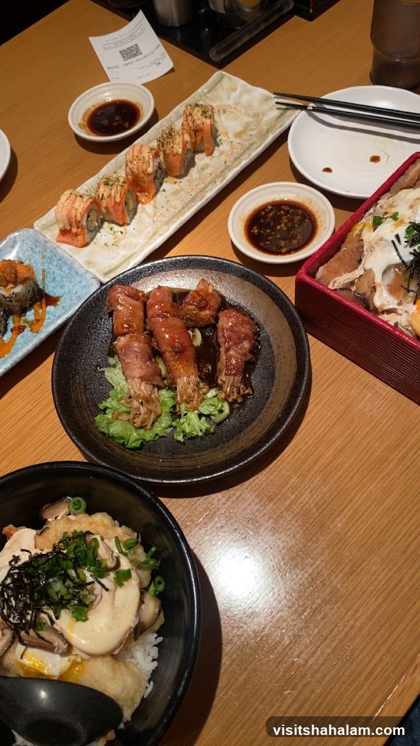 Japanese Food Spread