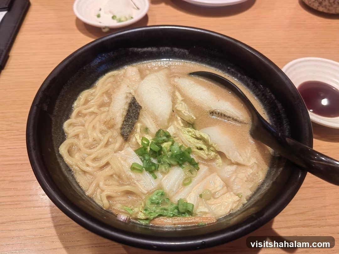 Ramen with Fish and Vegetables
