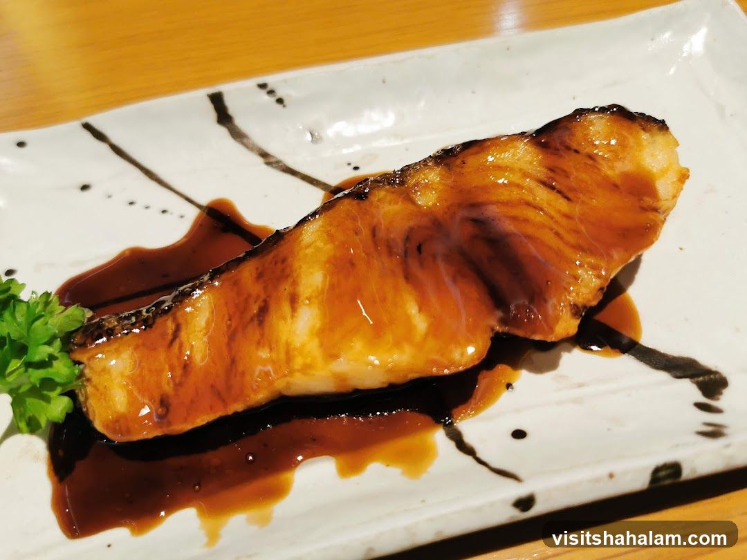 Grilled Fish with Glaze