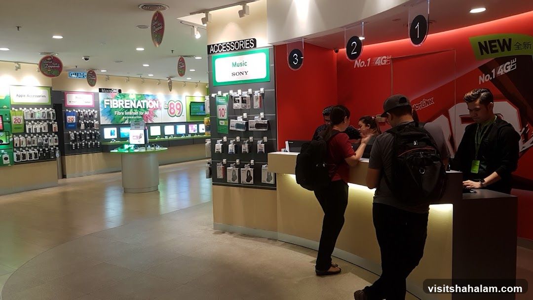 Electronics Store Interior