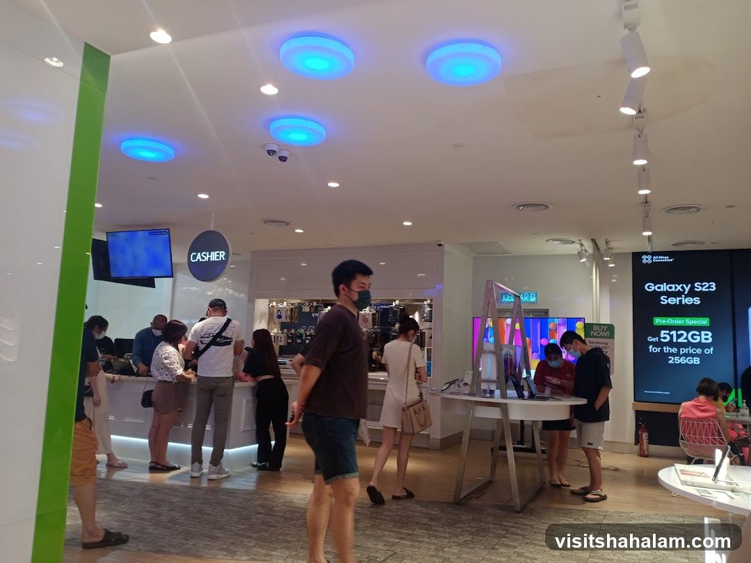 Electronics Store Interior