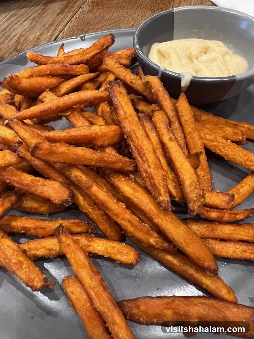 Sweet Potato Fries with Dip