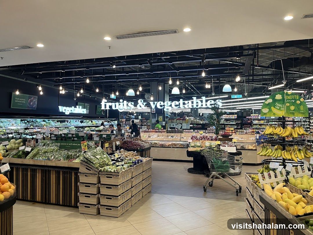 Supermarket Produce Section