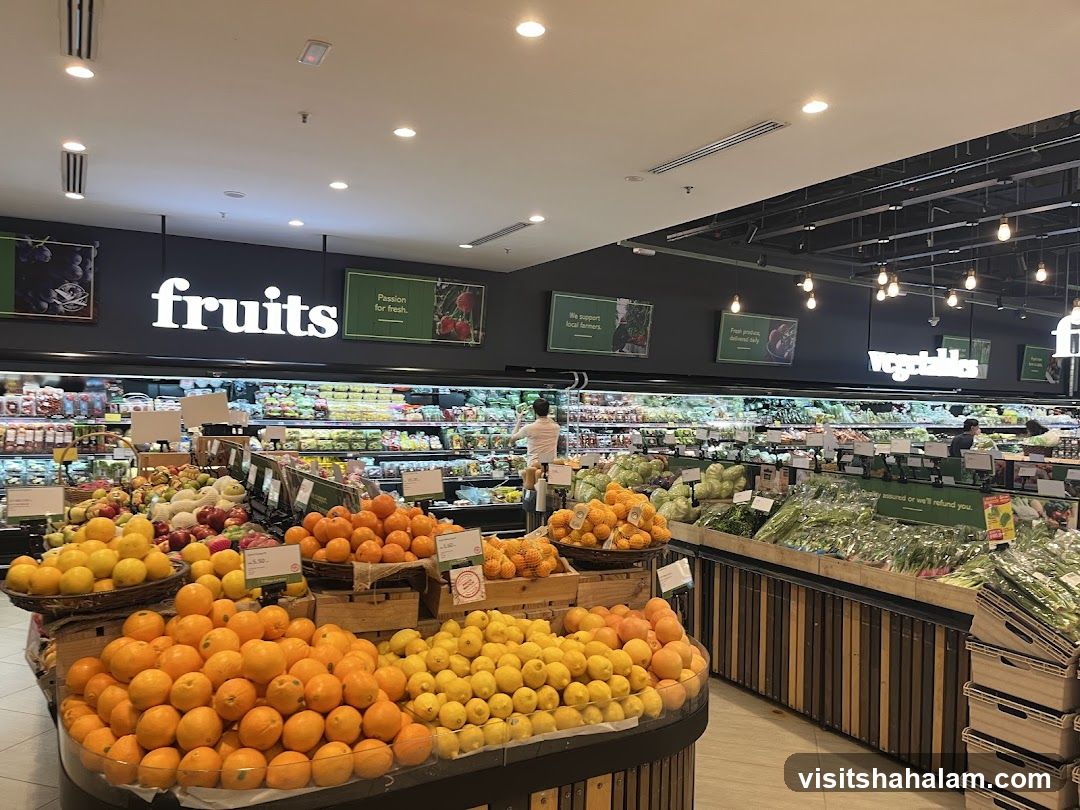 Supermarket Produce Section