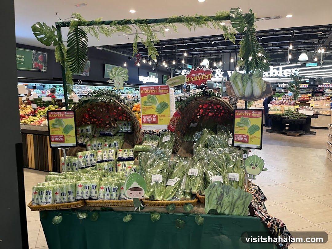 Vegetable Display