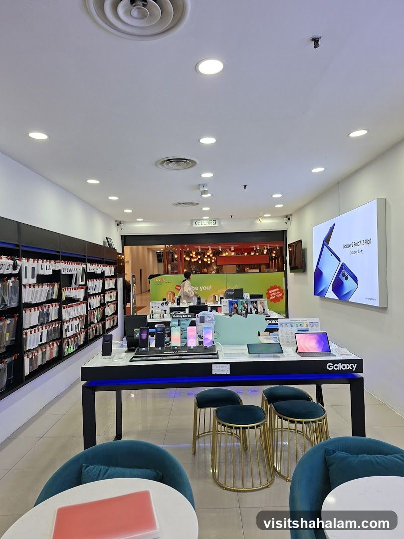 Electronics Store Interior