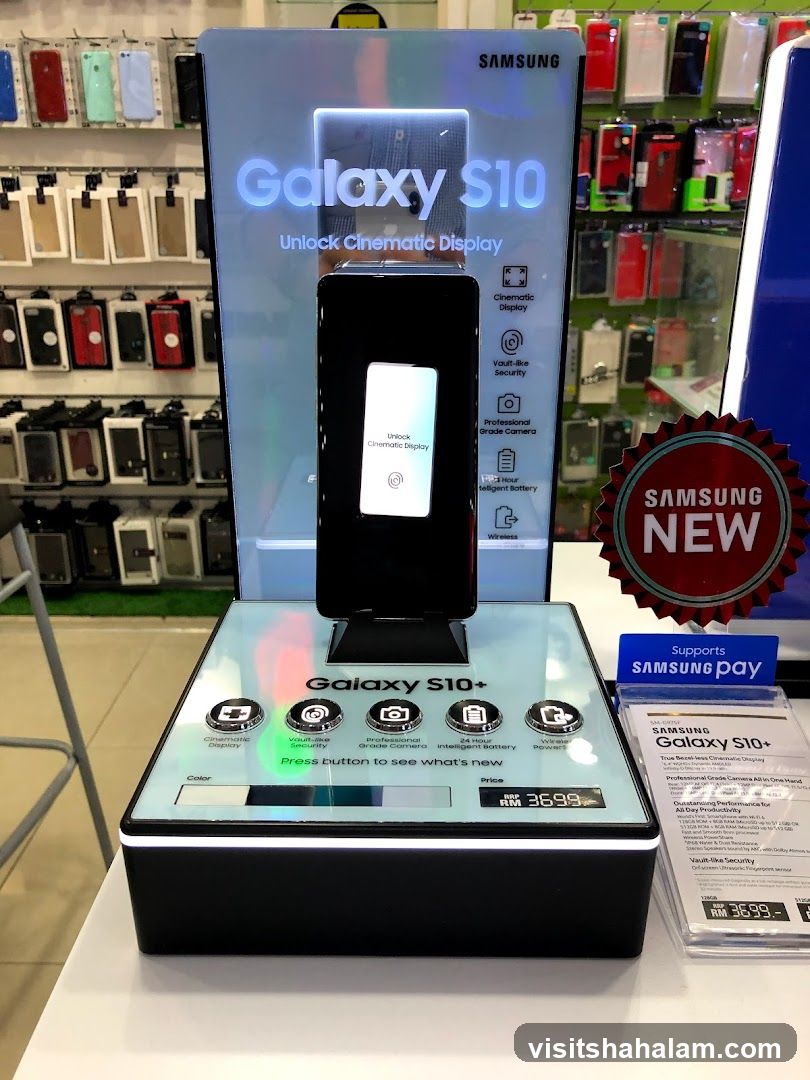 Samsung Galaxy S10+ Display