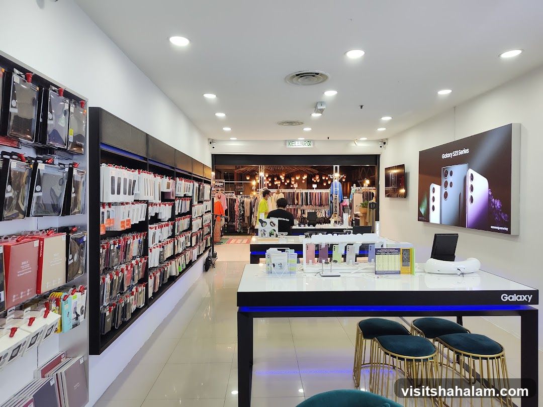 Electronics Store Interior