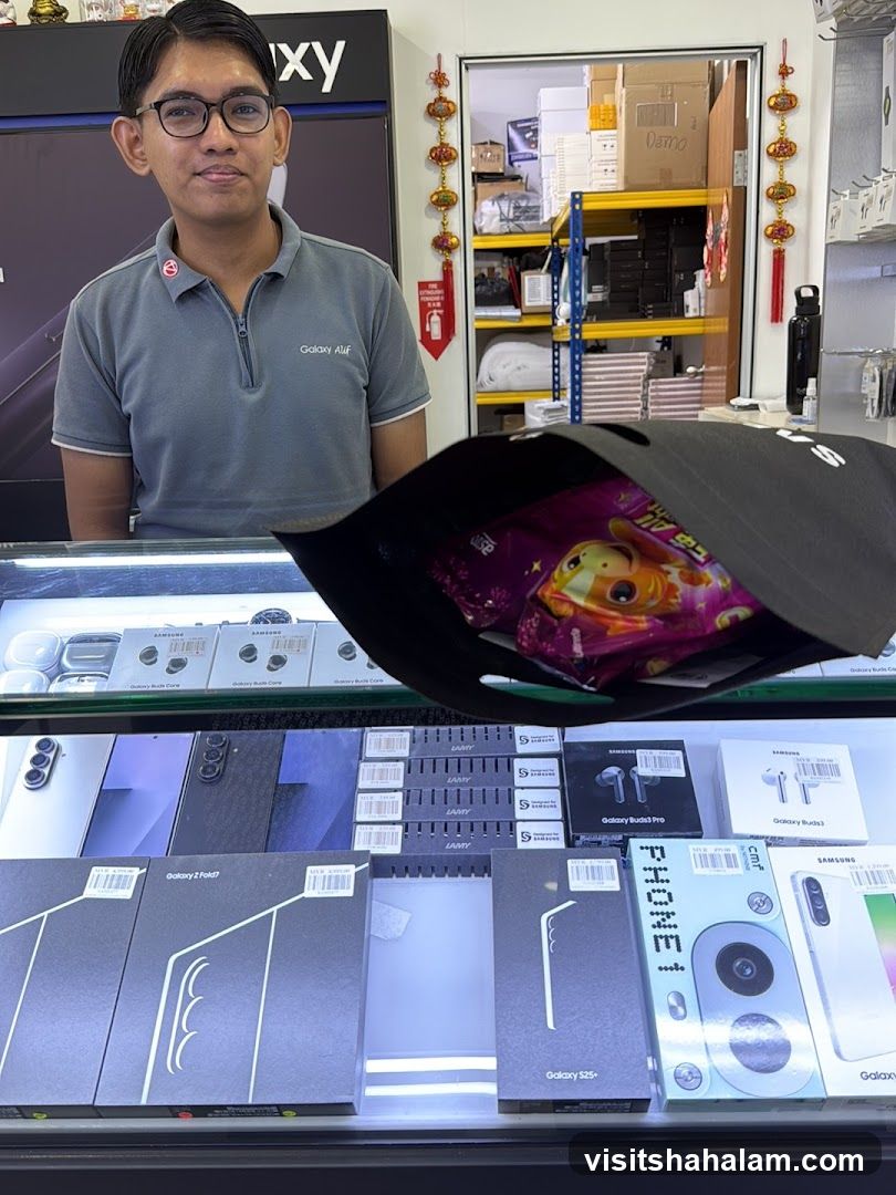 Electronics Store Display