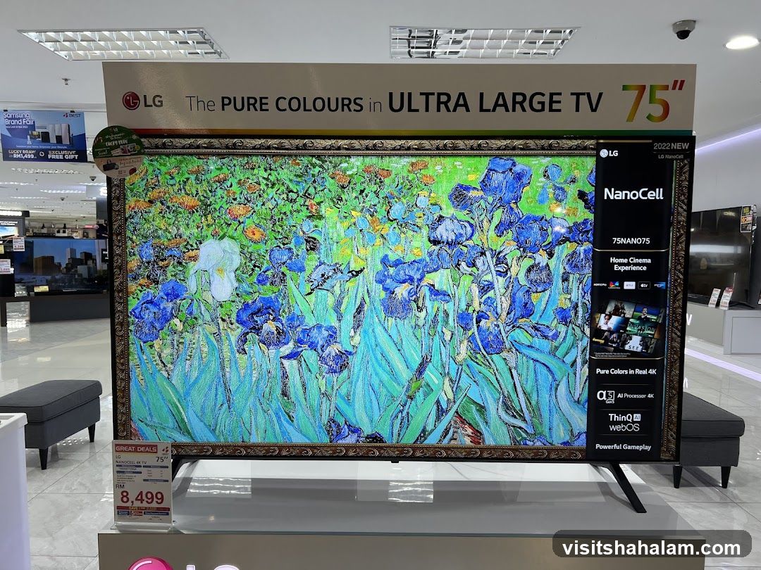 LG 75-inch NanoCell TV