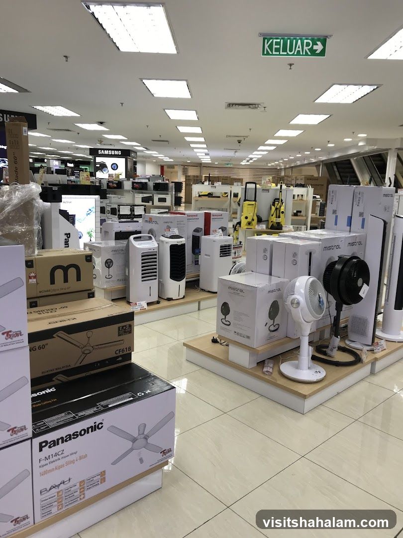 Electronics Store Display
