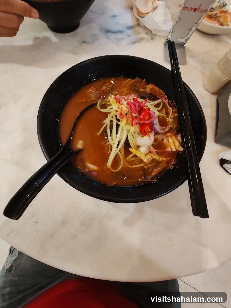 Noodle Soup Dish