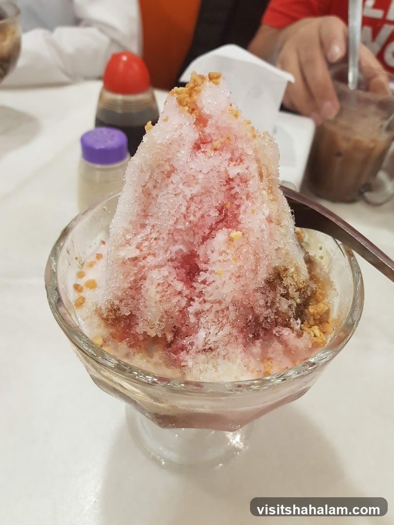 Shaved Ice Dessert