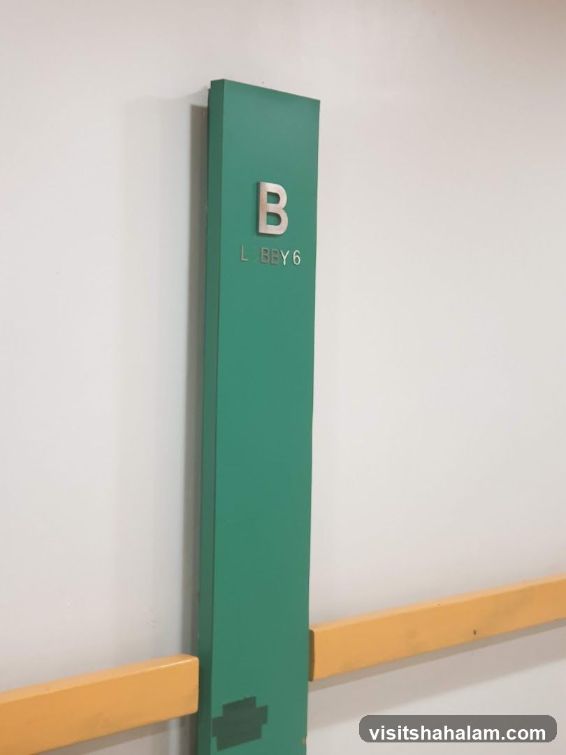Lobby B Sign